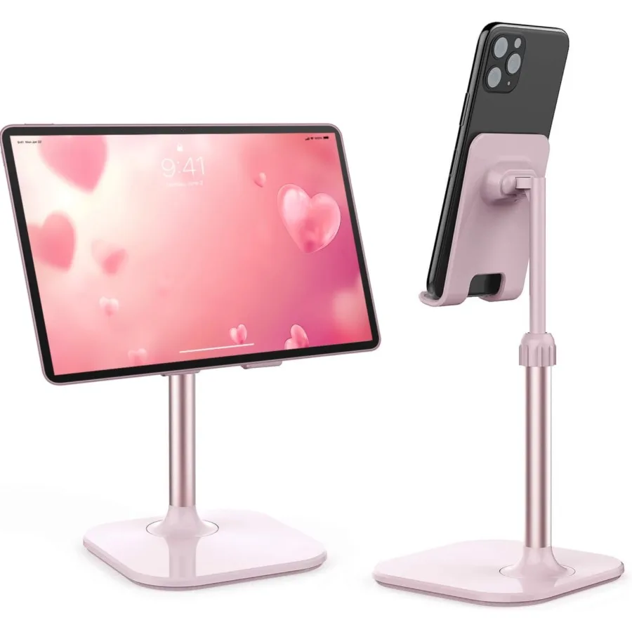 

Doboli Cell Phone Stand Phone Stand for Desk Phone Holder Stand Compatible with iPhone and All Mobile Phones Tablet Gifts for A