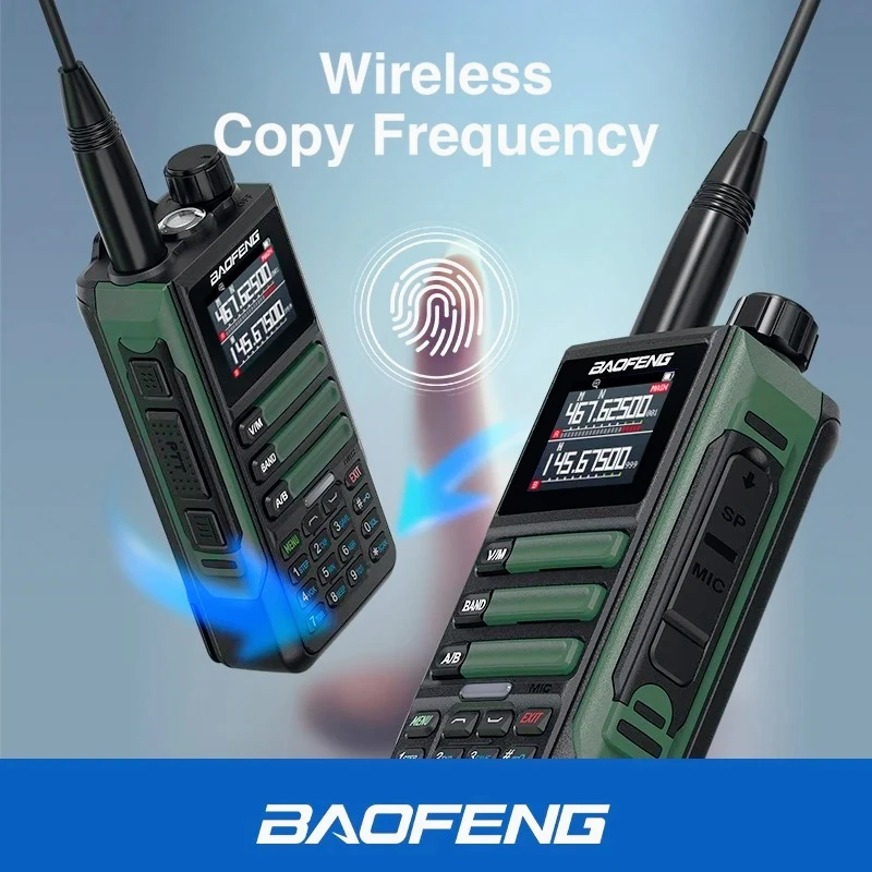NOAA UV16 تحديث Baofeng UV-16M مقاوم للماء لاسلكي تخاطب كامل النطاق 999CH عالية الطاقة اتجاهين الراديو #3