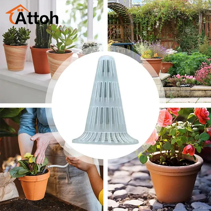 

Pot Mesh Drainage Screens 10PCS Plant Drainage Screens Cone Bottom Gasket Hole Mesh Pad For Effective Soil Leakage Prevention