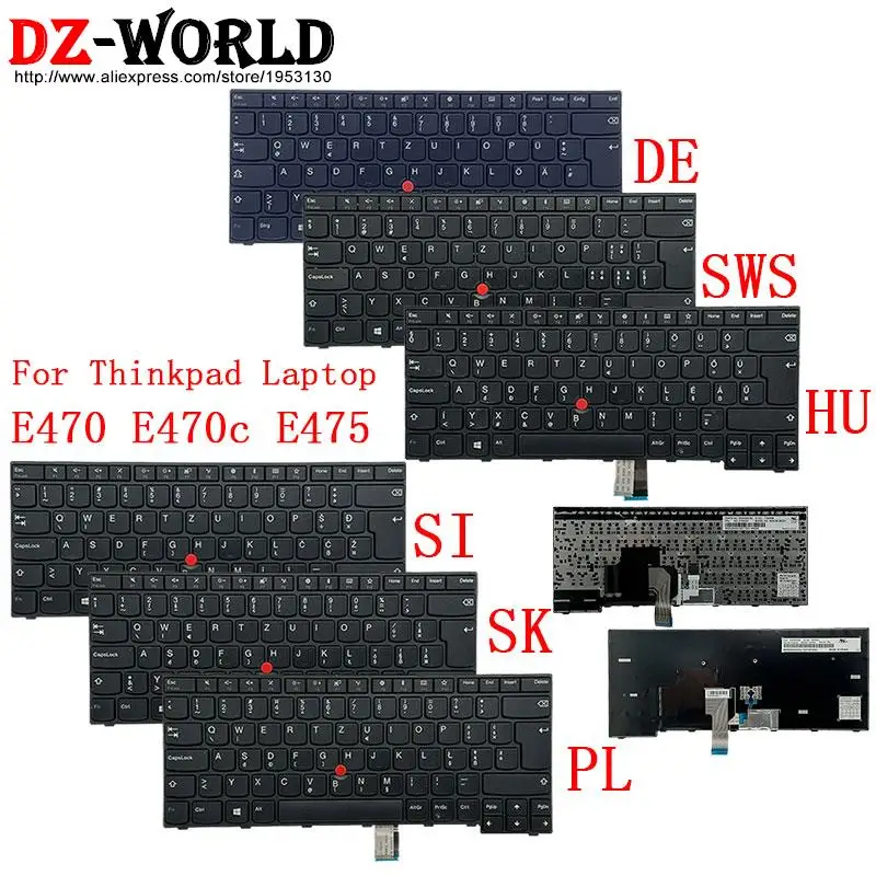 qwertz de gr alemao sws suico si esloveno sk eslovaco hu hungaro pl polones teclado para lenovo thinkpad e470 c e475 portatil 01