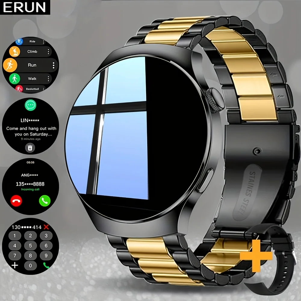 Smartwatch,1.5-inch Touch Screen, 180mAh Battery, Stylish Strap, with Call Reminder, Multi-sport Mode, Message Reminder