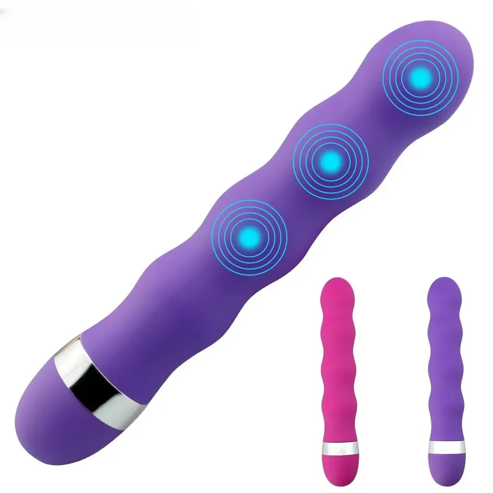 Multispeed G Spot Vagina Vibrator Clitoris Butt Plug Anal Erotic Goods Sex Toys for Women and Men
