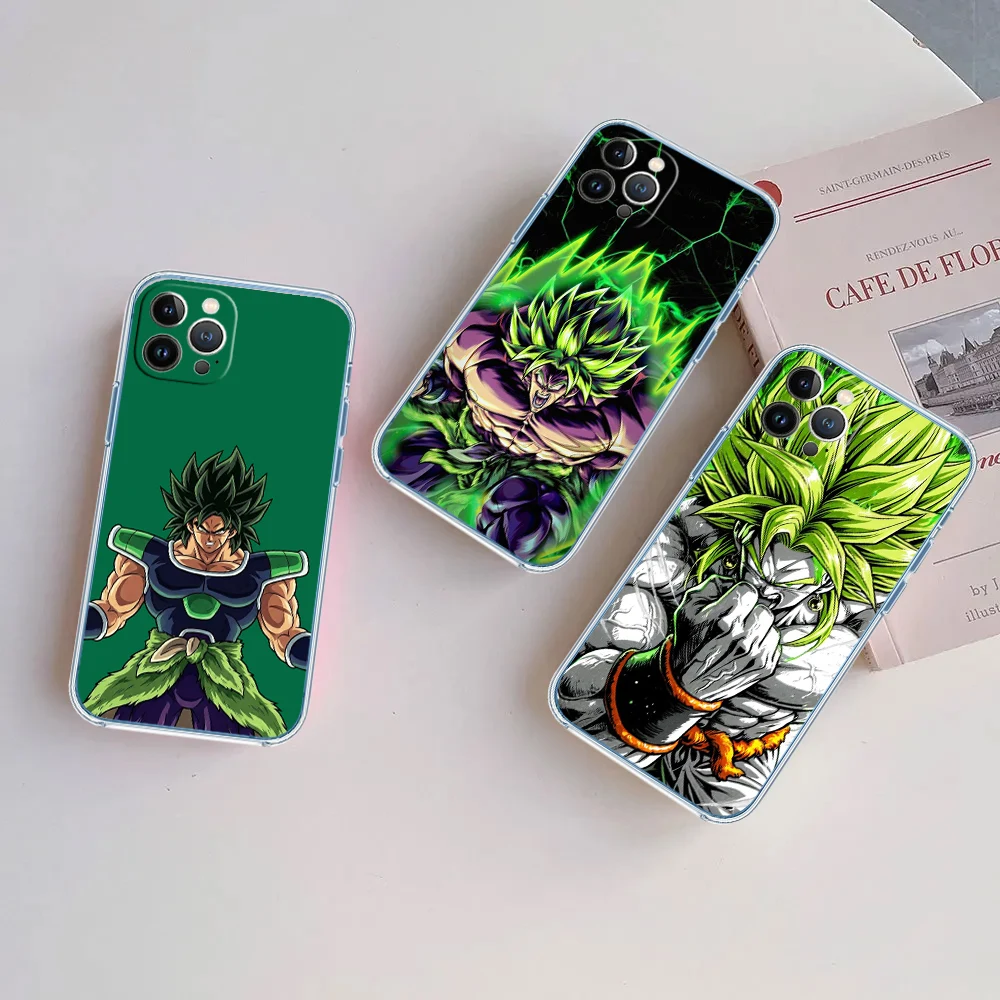 Dragon Ball BROLY Transparent Phone Case for Motorola G40 G04 G05 One Ace Action  Fusion Plus Hyper Macro Vision Zoom view 5