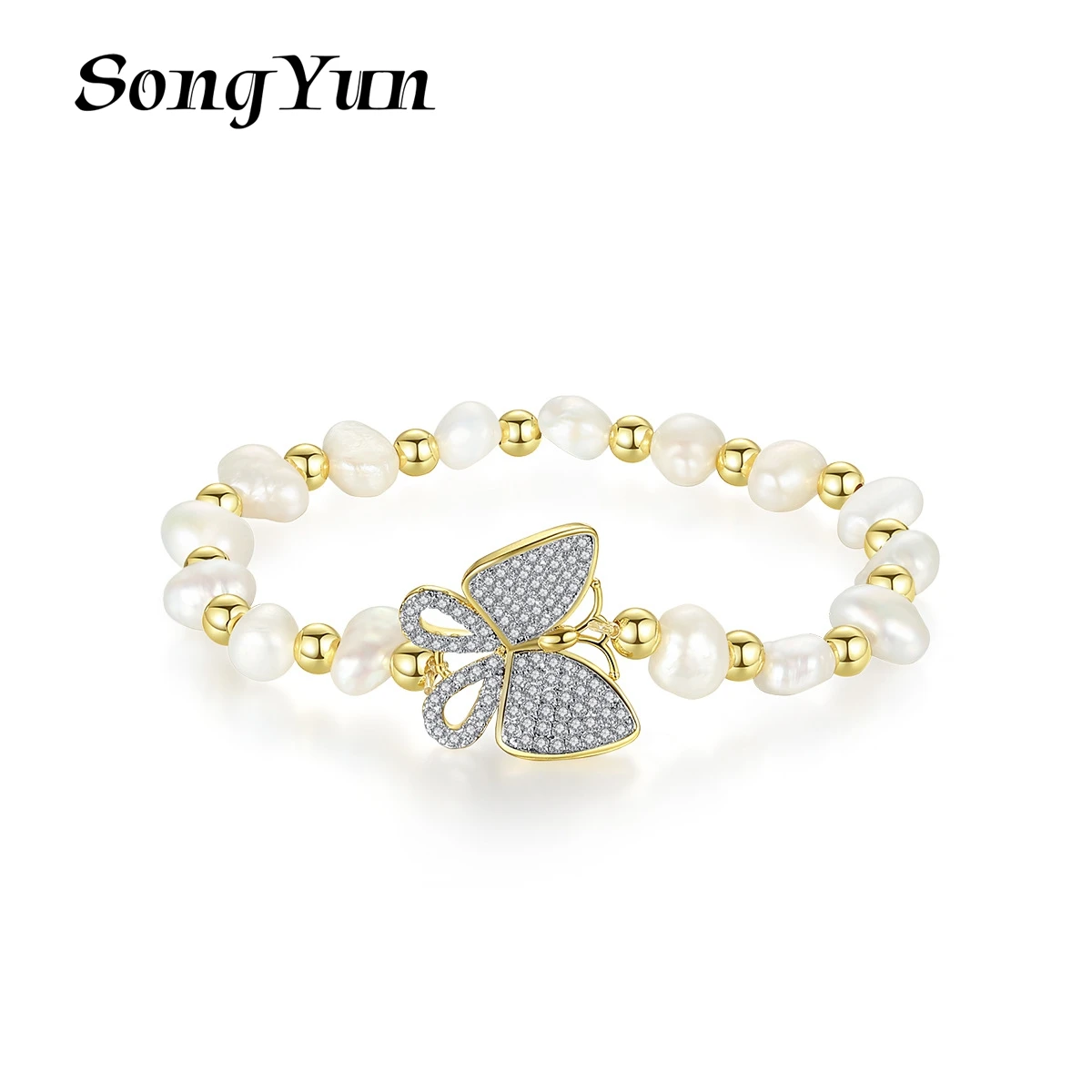 

SongYun Jewelry MHT Quality Brass Bracelet Charm Cuff CZ 7A Zircon Anniversary Gift Statement Jewelry Women Bracelets Jewelry