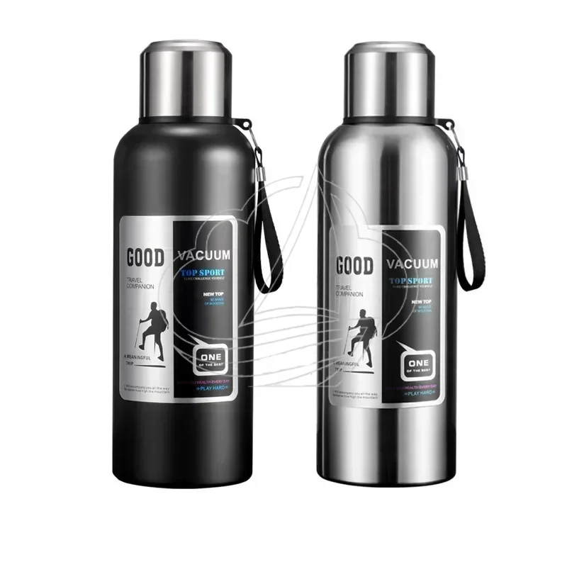 Large Capacity Cold Thermal Thermos Tumbler Stainless Steel Insulated Tea Coffee Water Bottle Insulation Flask Pot Travel Mug