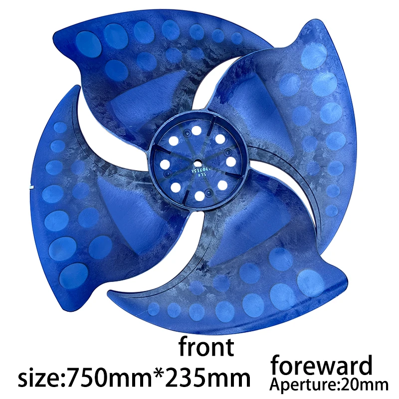 750*235mm 10-30P central air conditioning external unit fan blades