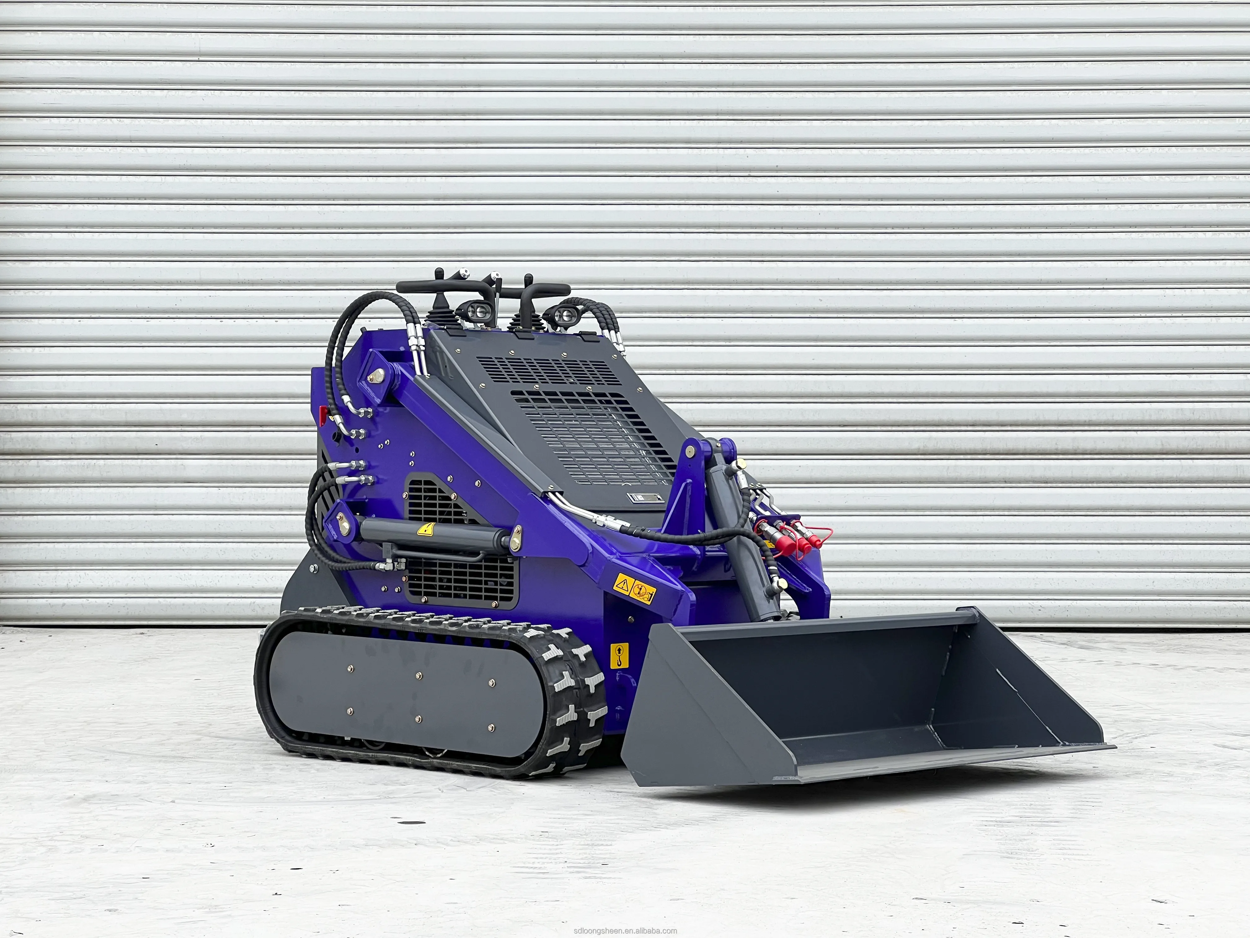 Skid Steer Mini Crawler Loader EPA Diesel Engine New Condition Track Loader Type Euro5 Emission 1-Year Free Shipping Included