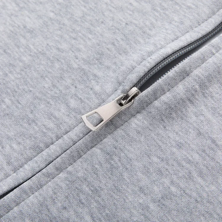 Herren-Kapuzenjacke mit Reißverschluss – Premium-Baumwollmischung, Weich & Langlebig, Unisex Übergrößen-Hoodie für Outdoor und Wandern – Detail 20