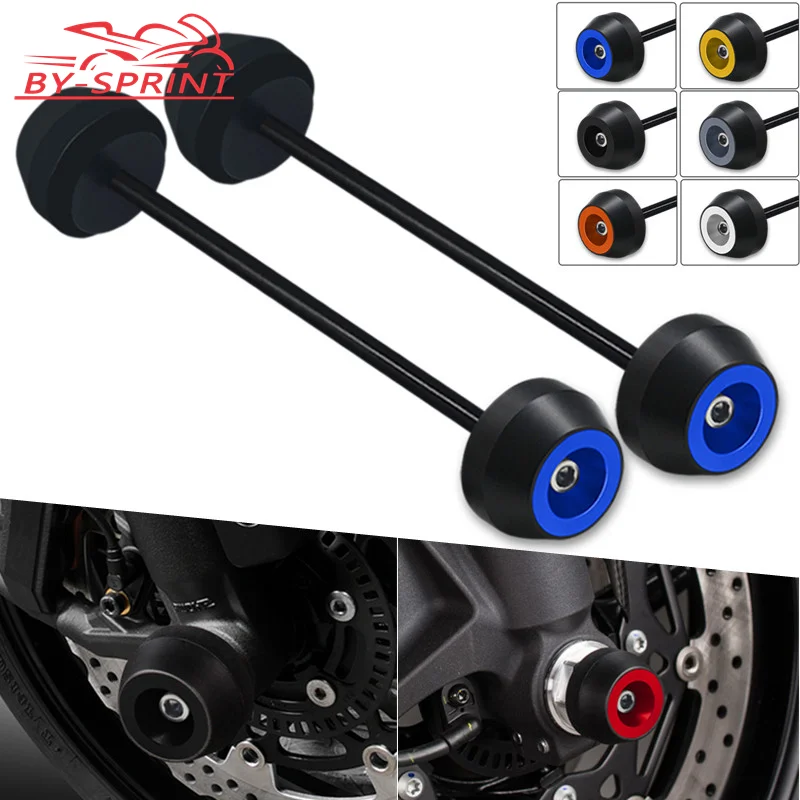 

Motorcycle CNC Front Rear Axle Fork Wheel Falling Protector Crash Sliders Pad Cap For Honda X-ADV 750 XADV750 Xadv 750 2017-2021