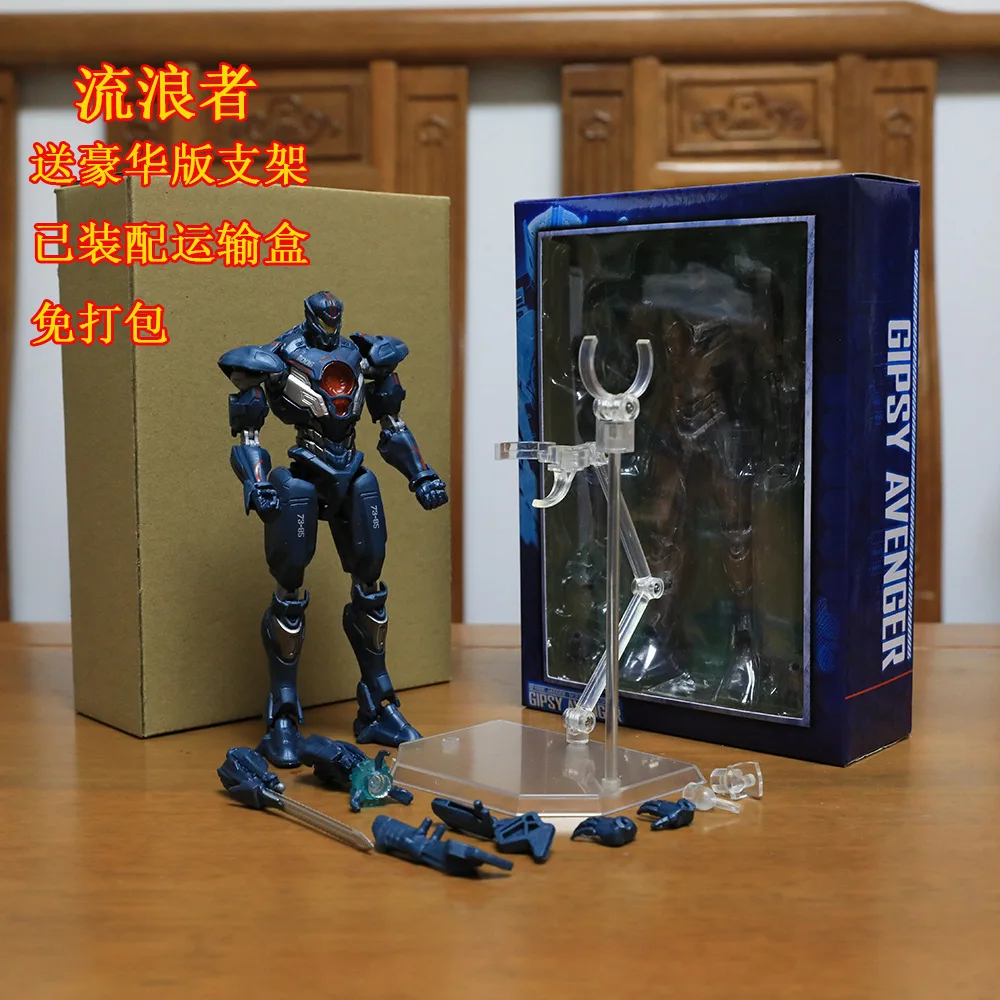 Anime Pacific Rim Action Figures Vengeance Wanderer Mecha Room Ornament mech Robot Model Christmas Gift Toys