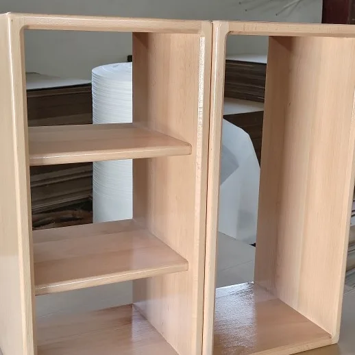 

Beech combination bookcase cell solid wood bookshelf single bookcase living room simple lattice decorative grid cocoa fixed g &