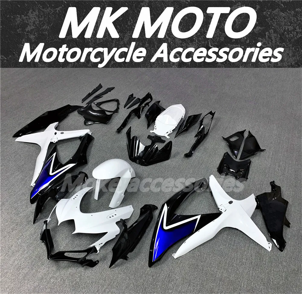 

Motorcycle Fairings Kit Fit For gsxr600/750 2008 2009 2010 Bodywork Set High Quality ABS Injection Blue Black White
