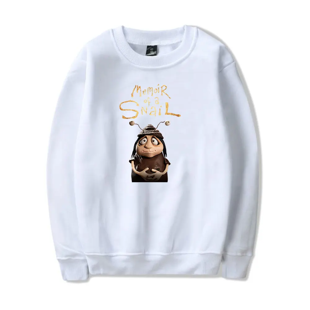 مذكرات سويت شيرت Snail MerchSweatshirt كاجوال بياقة دائرية وأكمام طويلة ملابس الشارع #2