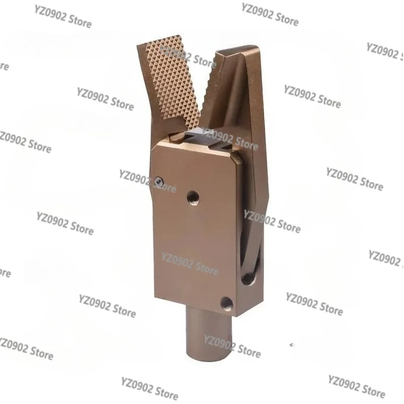 

Пневматический захват промышленного класса — золотисто-желтые устойчивые к окислению небольшие зажимы для пальцев робота