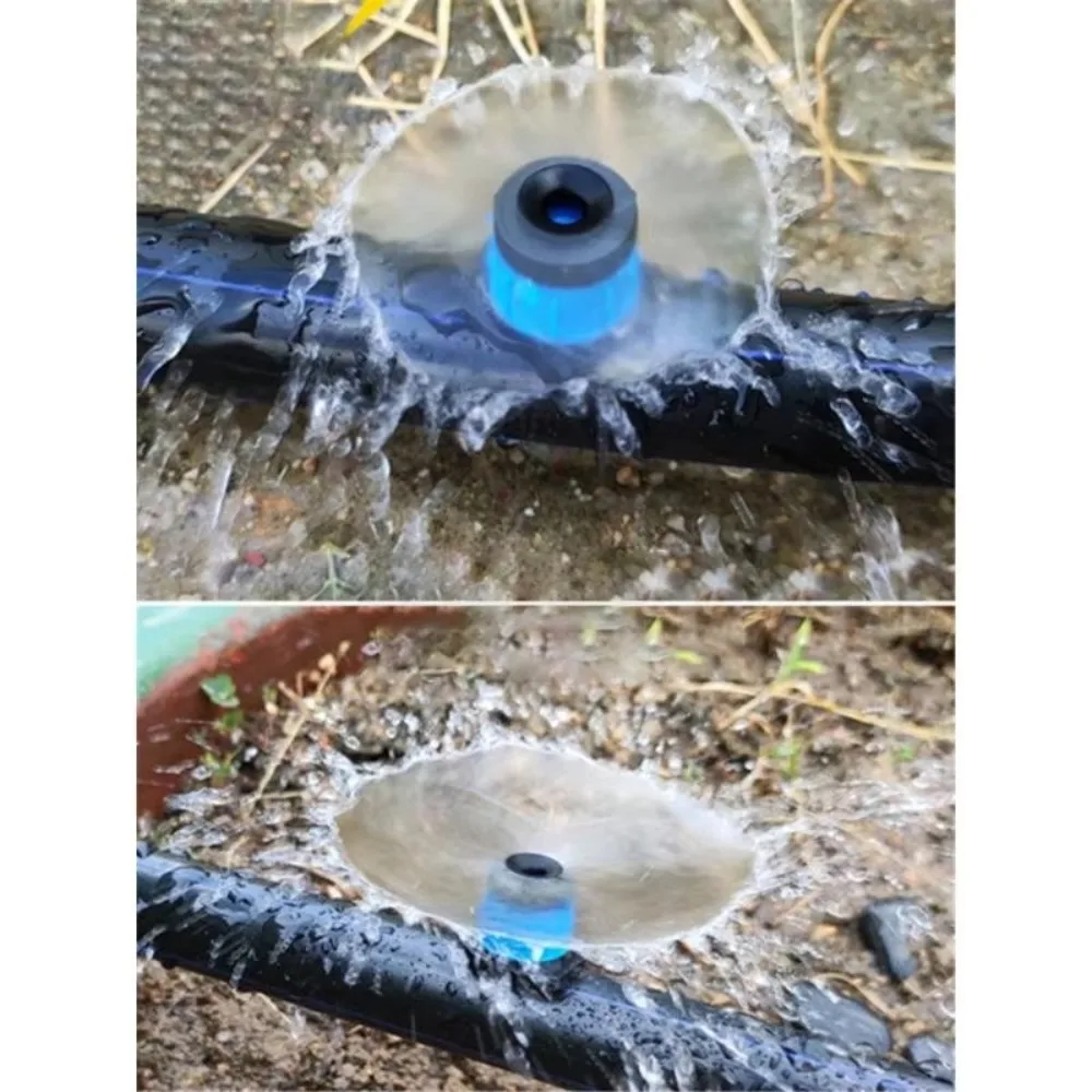 50PCS New 360 Degre Water Dropper Head Adjustable Garden Sprinklers Irrigation Plastic Adjustable Irrigation Drippers