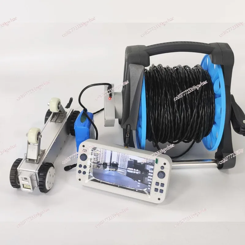 

робот-трубопровод, тележка для обнаружения, резьба, водонепроницаемый, передача подводной карты и управление проводом, дайвинг, тяга проволоки