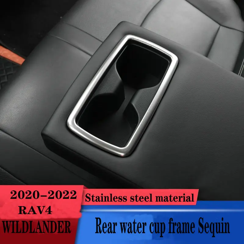 

Applicable to 20-22 RAV4, wildlander Rear water cup frame Sequin One price