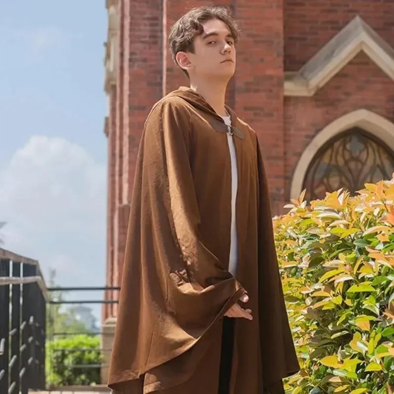 CyAdult унисекс короткая накидка с капюшоном в стиле Ренессанс бархатный плащ Archer Hunter викторианский накидка средневековый хоббит костюм на Хэллоуин