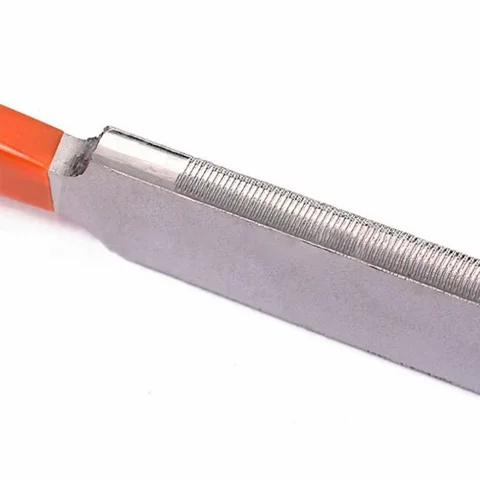 1PC 기타 수리 및 샌딩 도구 기타 바람개비 코너 파일 기타 목 스테인레스 스틸 바람개비 파일 현악기