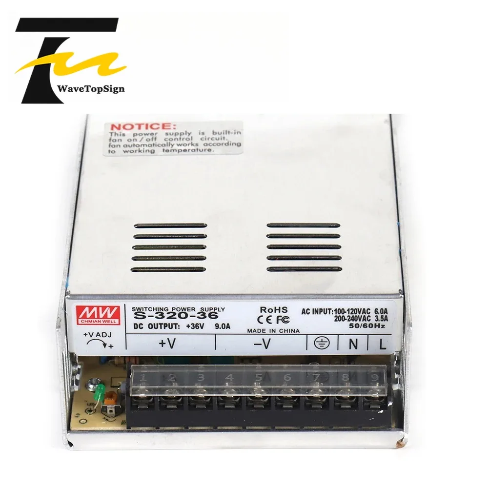 wavetopsign Switching Power Supply S-320-36 36v 9a 320W