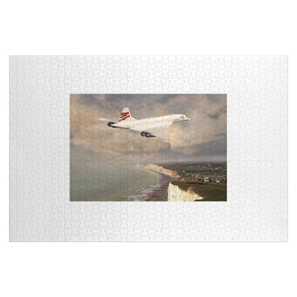 

Concorde. End of an era. Jigsaw Puzzle Custom Kids Toy Personalised Personalized Baby Object Personalized For Kids Puzzle