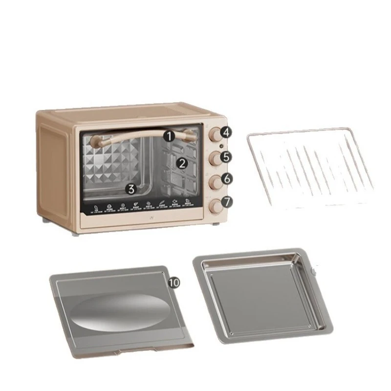 

Household electric oven with a large capacity of 40 liters for baking