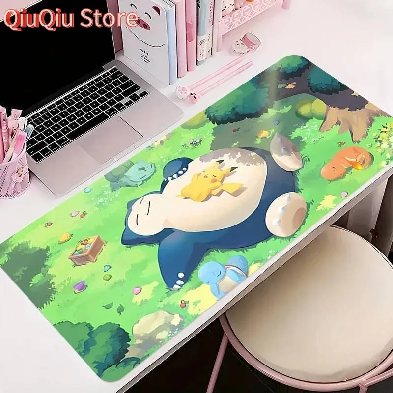 900x400 ماوس الوسادة الكمبيوتر سرعة نوع السجاد حصيرة للاعبين الرياضة الإلكترونية الكمبيوتر المحمول لوحة المفاتيح ماوس P-بوكيمون غص مكتب عمل حصيرة #1