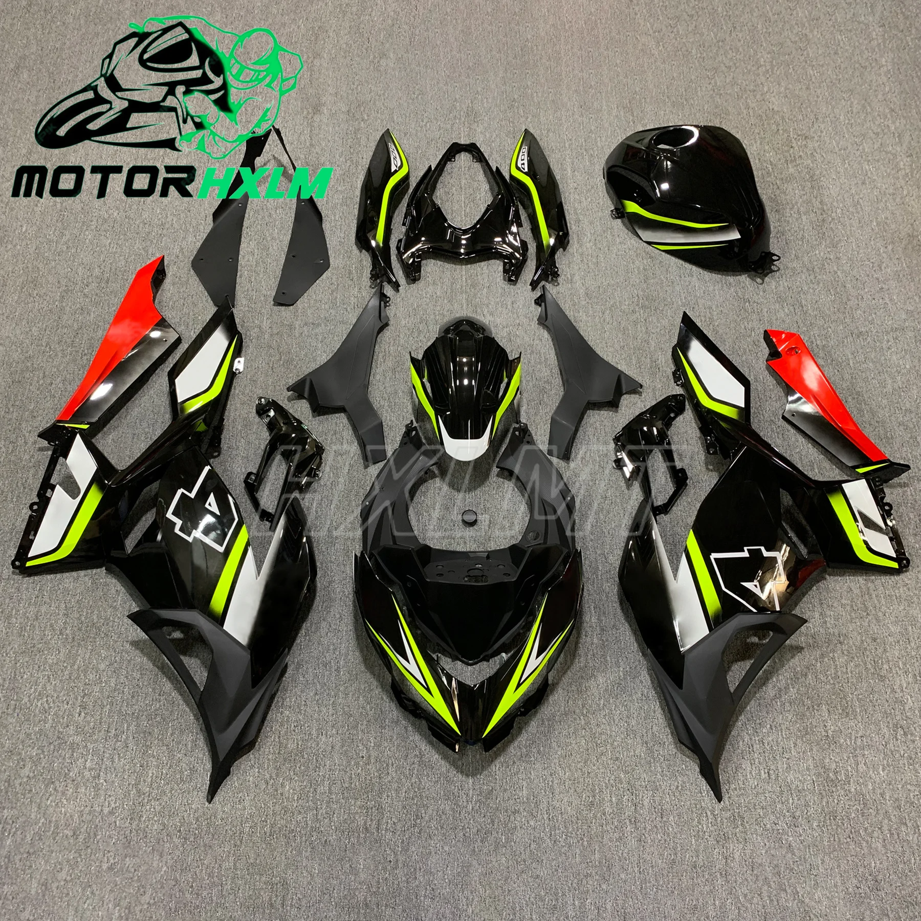 Fit for Kawasaki Ninja400 ZX400 2018-2023-2022-2021 Motorcycle Durable Plastic Bodywork fairing kit Fairing kit Full fairing kit