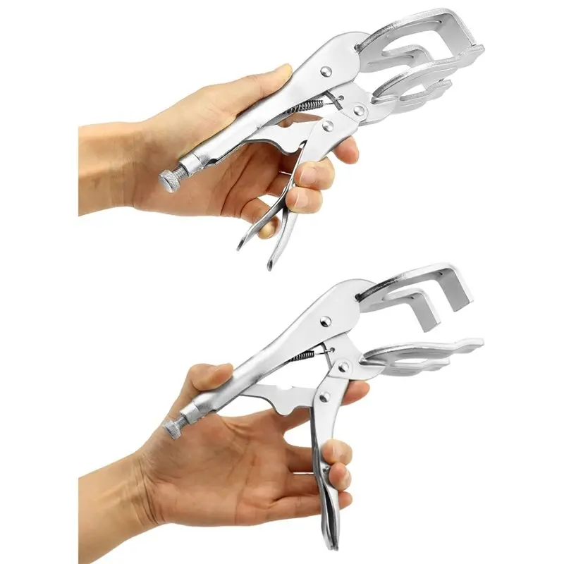 [NEWA76K!】 Multifunctional Metal Welding Clamp Plier U-Shaped Welding Locking Pliers 9 Inch 2 Pcs Quick-Lock Release