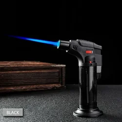 Windproof Turbo Gas Lighters Refillable Adjustable Flame Lighter Butane Jet Torch Lighter BBQ Ignition Tools Smoking Accessories