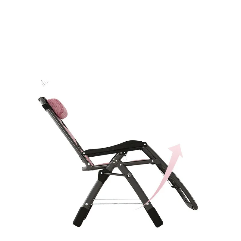 

Recliner Lunch Break Folding Chair Home Balcony Casual Nap Office Dual-purpose Backrest