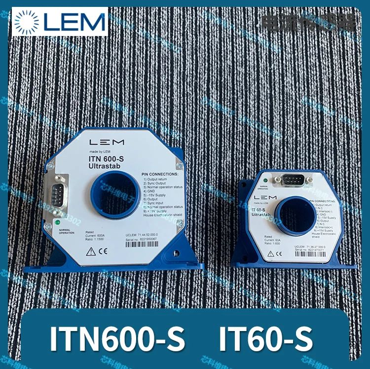 

ITN600-S IT60-S Closed-loop Flux Gate LEM ITN600-S Current Sensor Imported High-precision