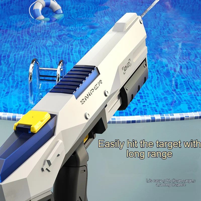 Newautomatic Zomer Electrictoy Waterpistool Inductie Waterabsorberende High-Tech Burst Zwembad Strand Outdoor Water Fight Speelgoed Voor Kinderen