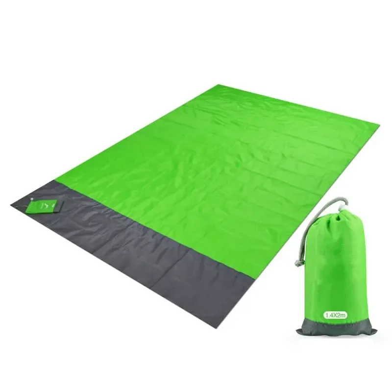 Cosmic Grocery Store Ultra-thin Pocket Moisture-proof Mat Beach Mat Waterproof Sand-proof Folding Portable Floor Mat Seaside