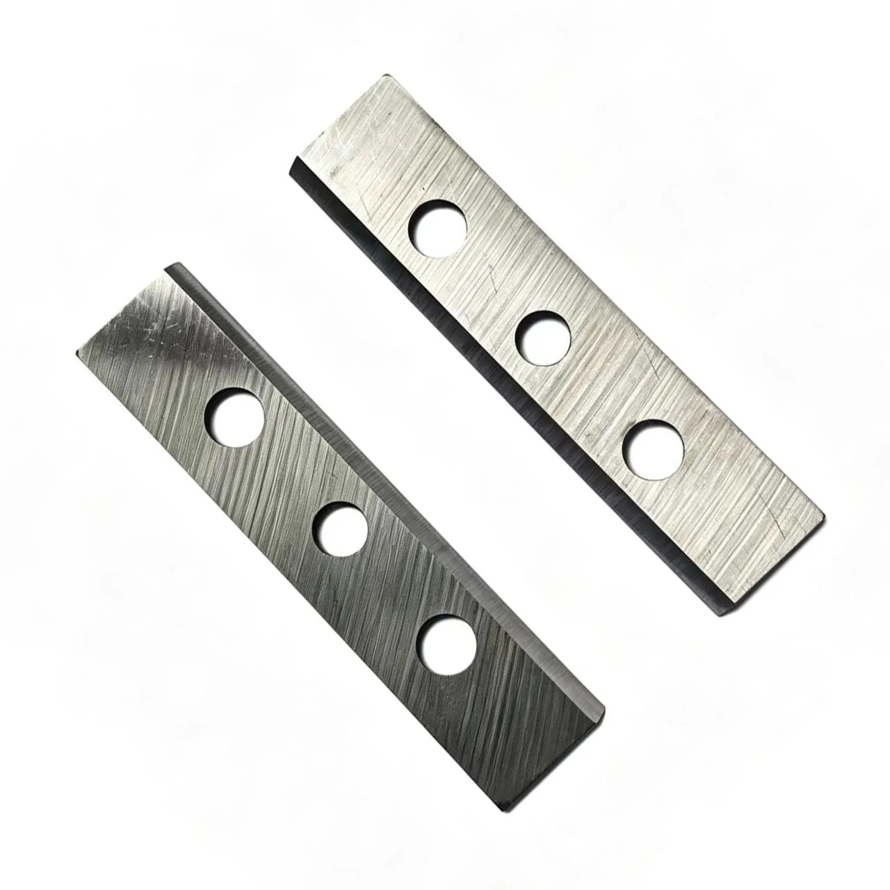 2 Pcs Woodworking Planer Edge 5.1mm Mounting Holes 28mm Hole Spacing Smooth Rough Edges Manual Edge