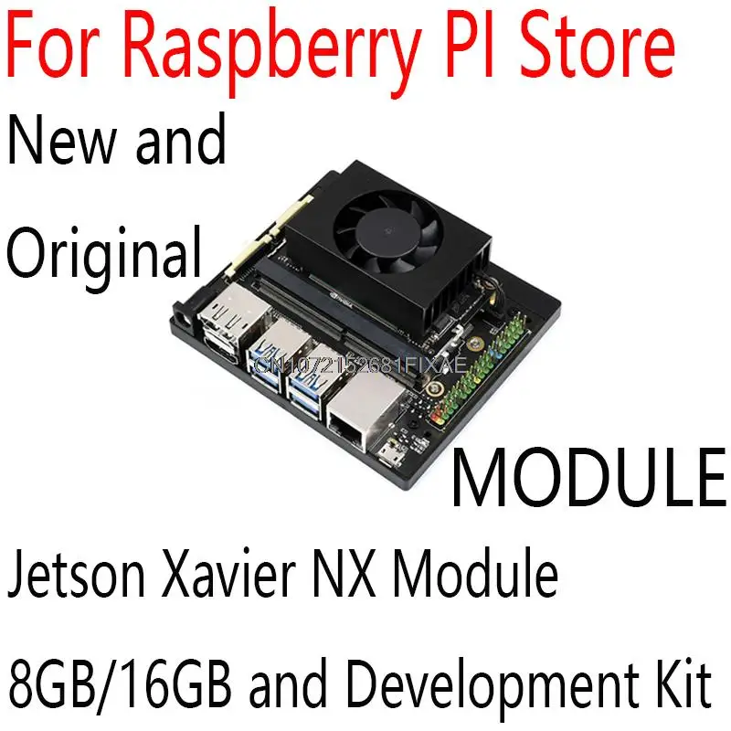 

AI Embedded Development Board,Original NVIDIA Jetson Xavier NX Module 8GB/16GB,Jetson Xavier NX Development Kit