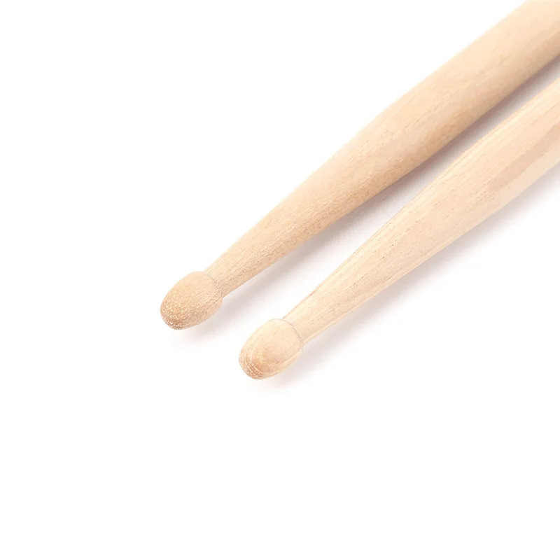 

8Pcs Drum Stick 5A Hickory Wood Drum Sticks Kit High Quality, Durable With Carry Bag-B60B