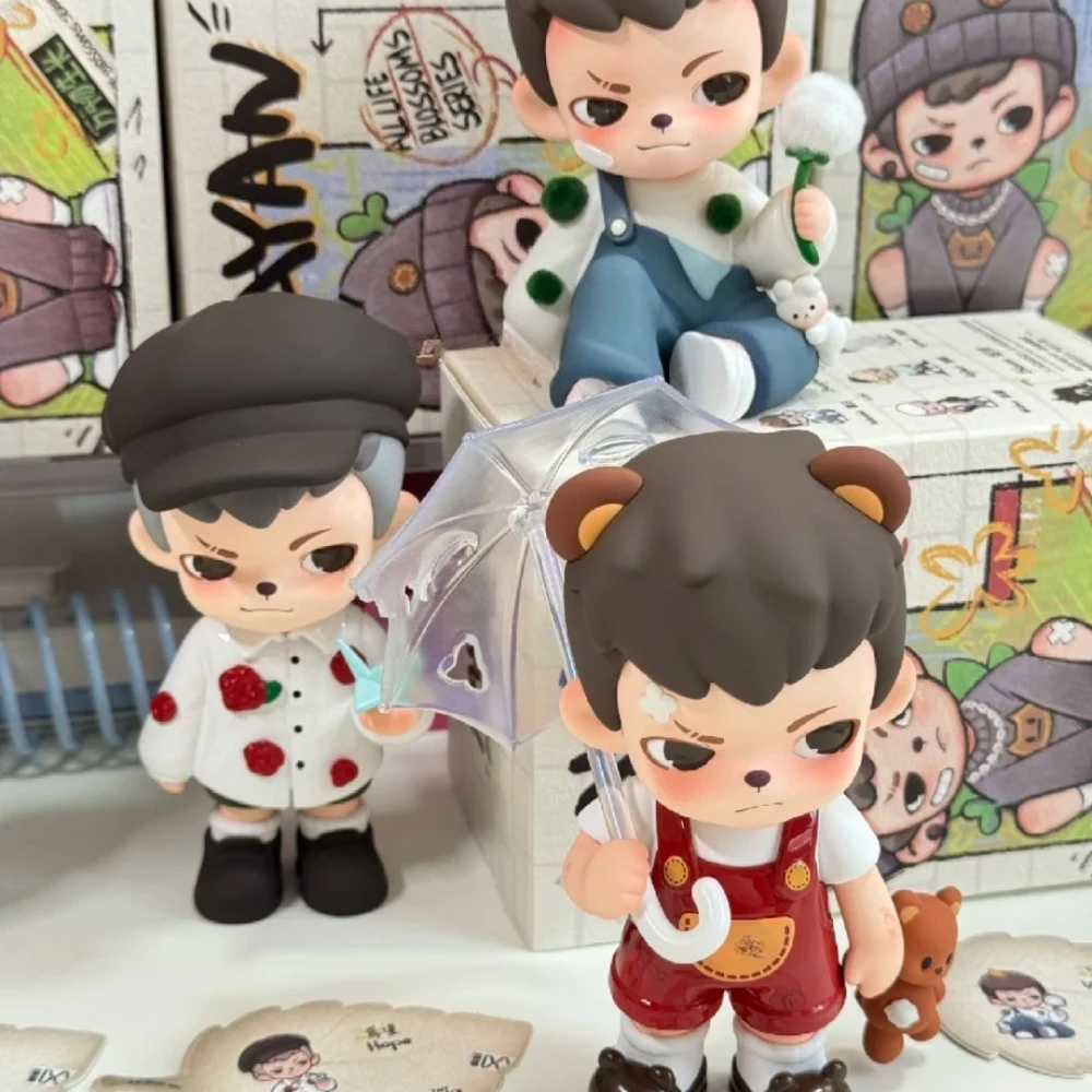 أصيلة Rayan V3 كل الحياة أزهار سلسلة صندوق أعمى جمع منضدية الديكور المد اللعب عمل الشكل الدمى هدايا غامضة #5