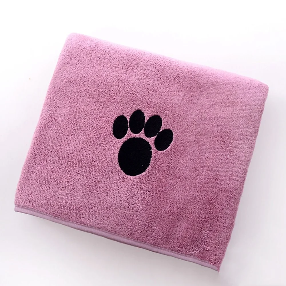 Smoothing Microfiber Dog Towels Super Soft Highly Absorbent Pet Grooming Towel Fast-Drying Cat Bath Pet Cloth Cat