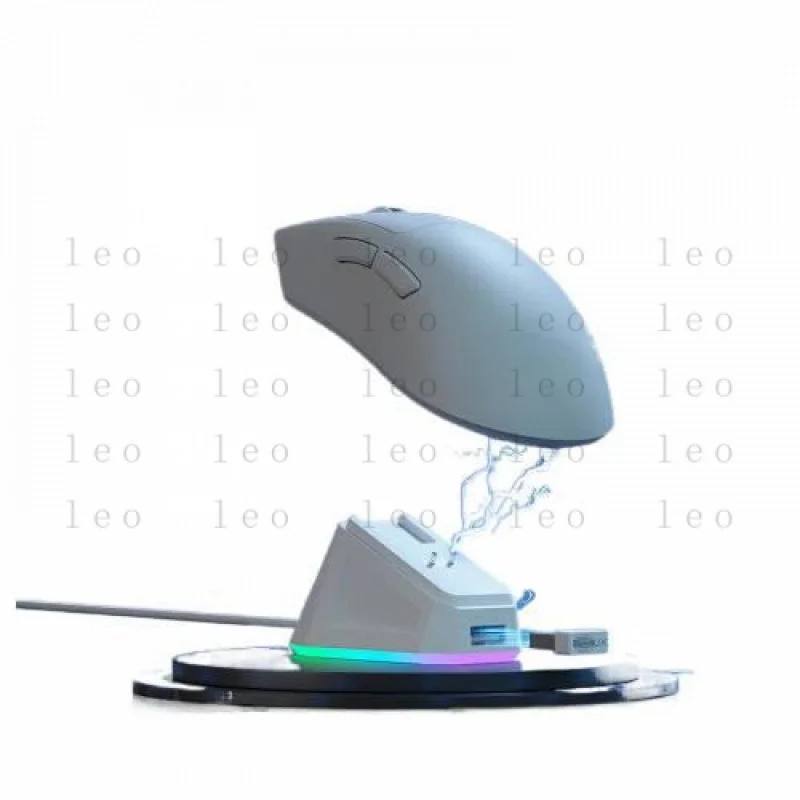TT  Wireless Gaming Mouse Ergonomic 63g Magnetic RGB Charging Dock for Right