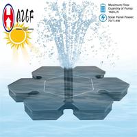 A26F-Solar Fountain Pump Solar Powered Bird Bath Fountain Pump Solar Panel Kit Water Pump Outdoor Watering Submersible Pump
