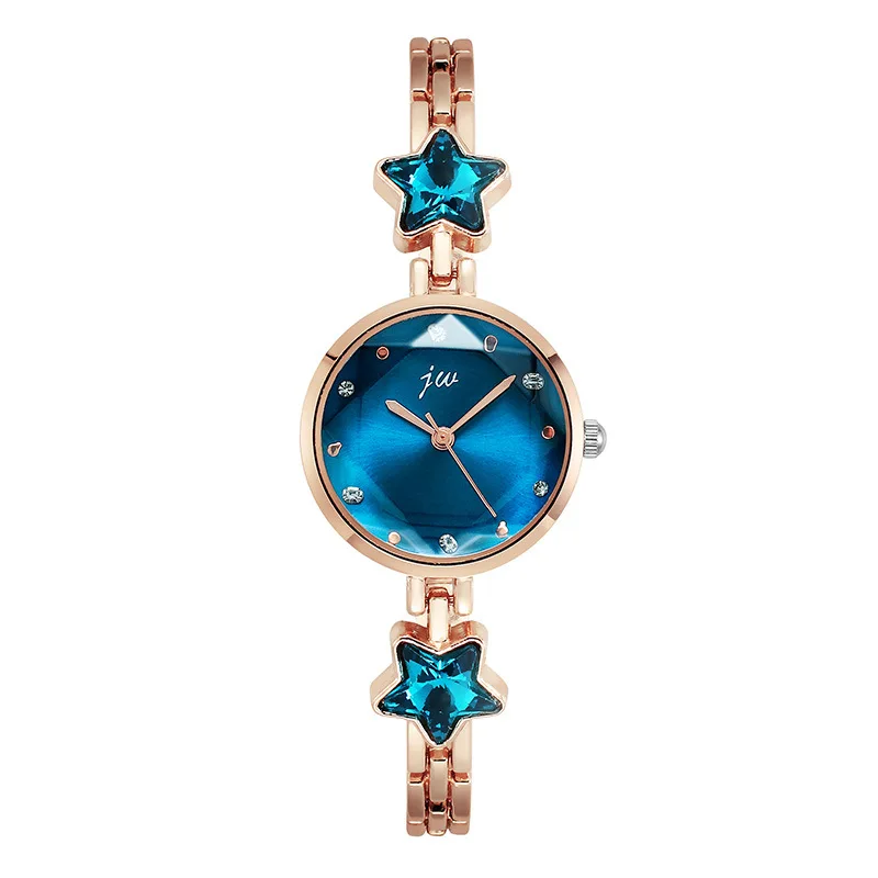 fashion blingling crystal star bracelet women lady quartz bracelet wrist watch