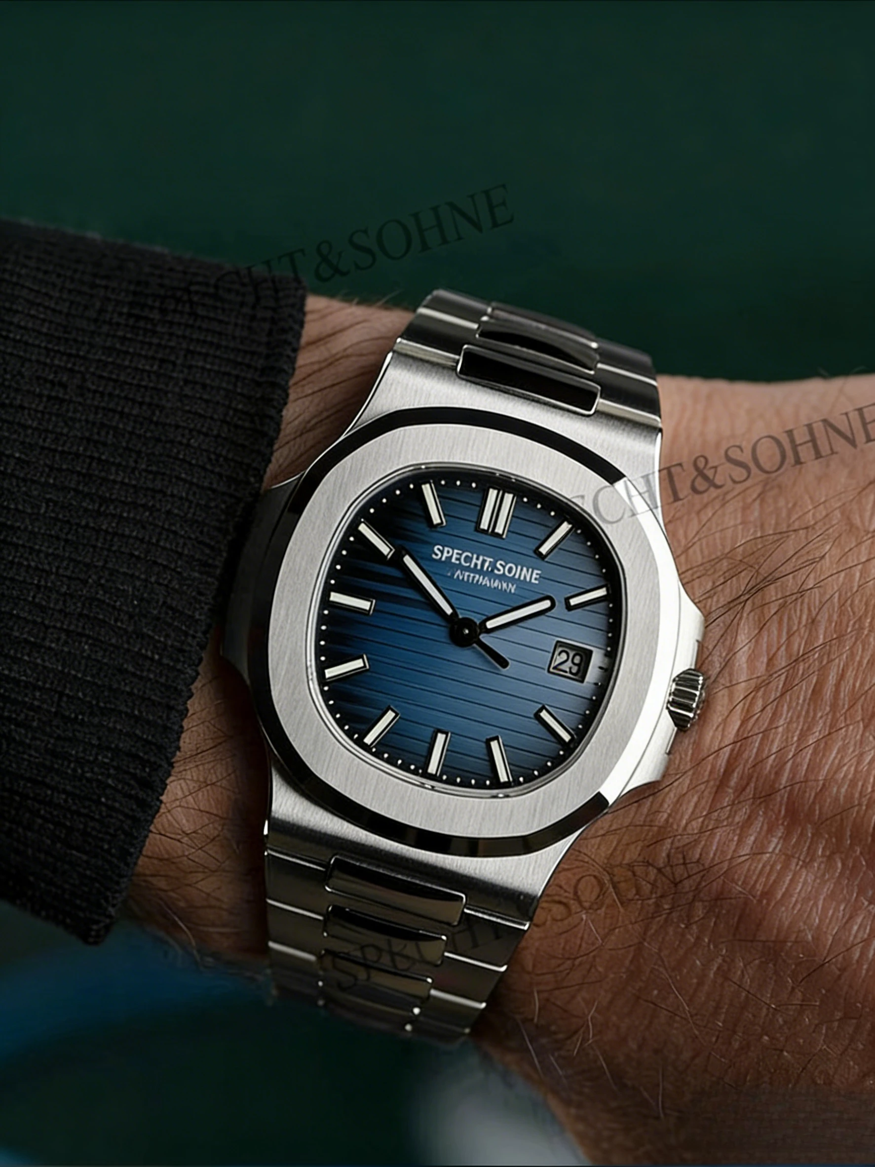 Specht & Sohne – montre mécani - Guilloché Dial Watch avis et prix