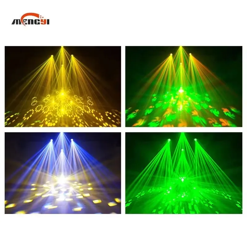 Faisceau lumineux Gobo 3 en 1, 350 watts, faisceau lumineux à tête mobile, barre transparente, éclairage de scène