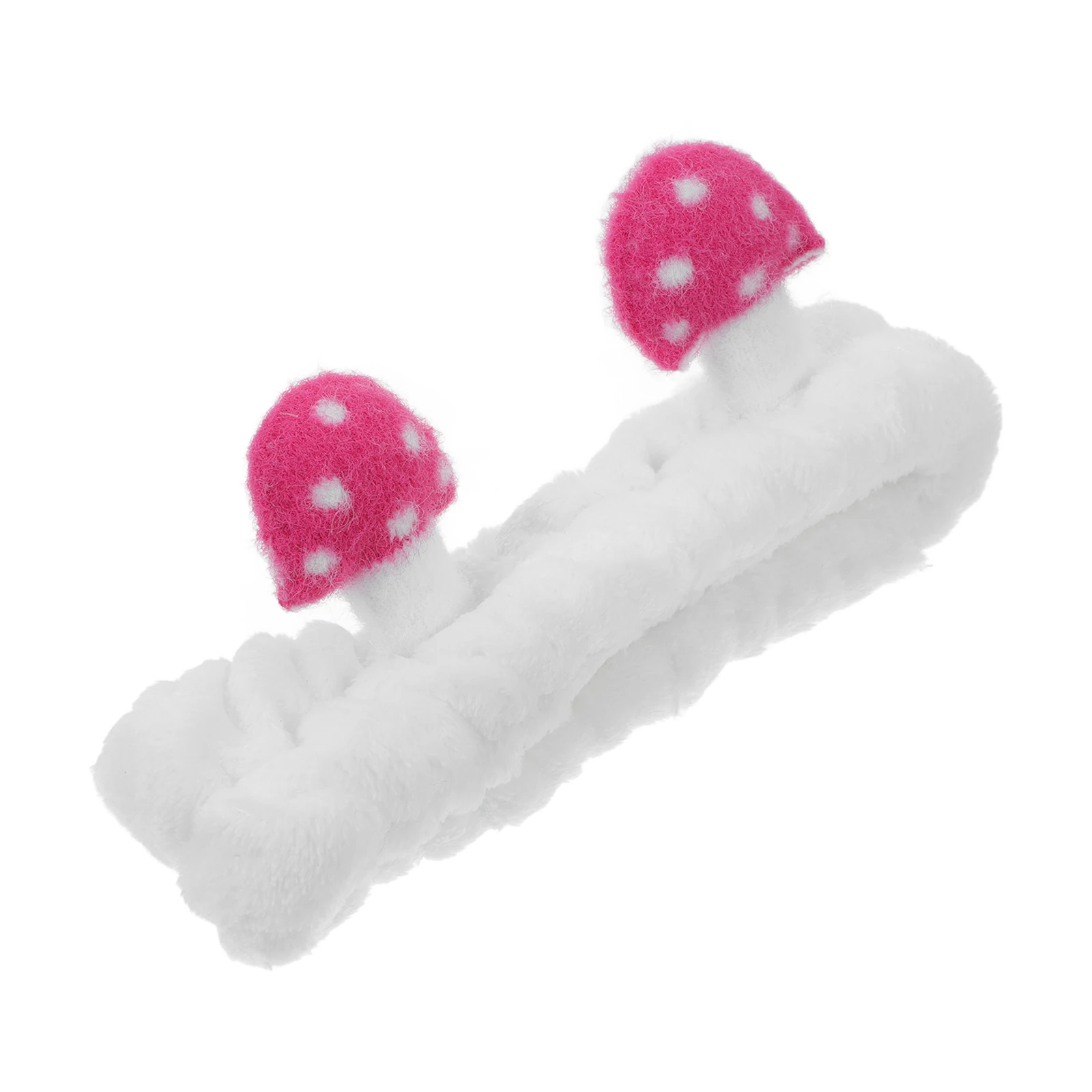 

Mushroom Headband Cute Elastic Hair Band for Face Washing Spa Accessories Women Teens Skincare Shower Beauty Makeup Facial Care