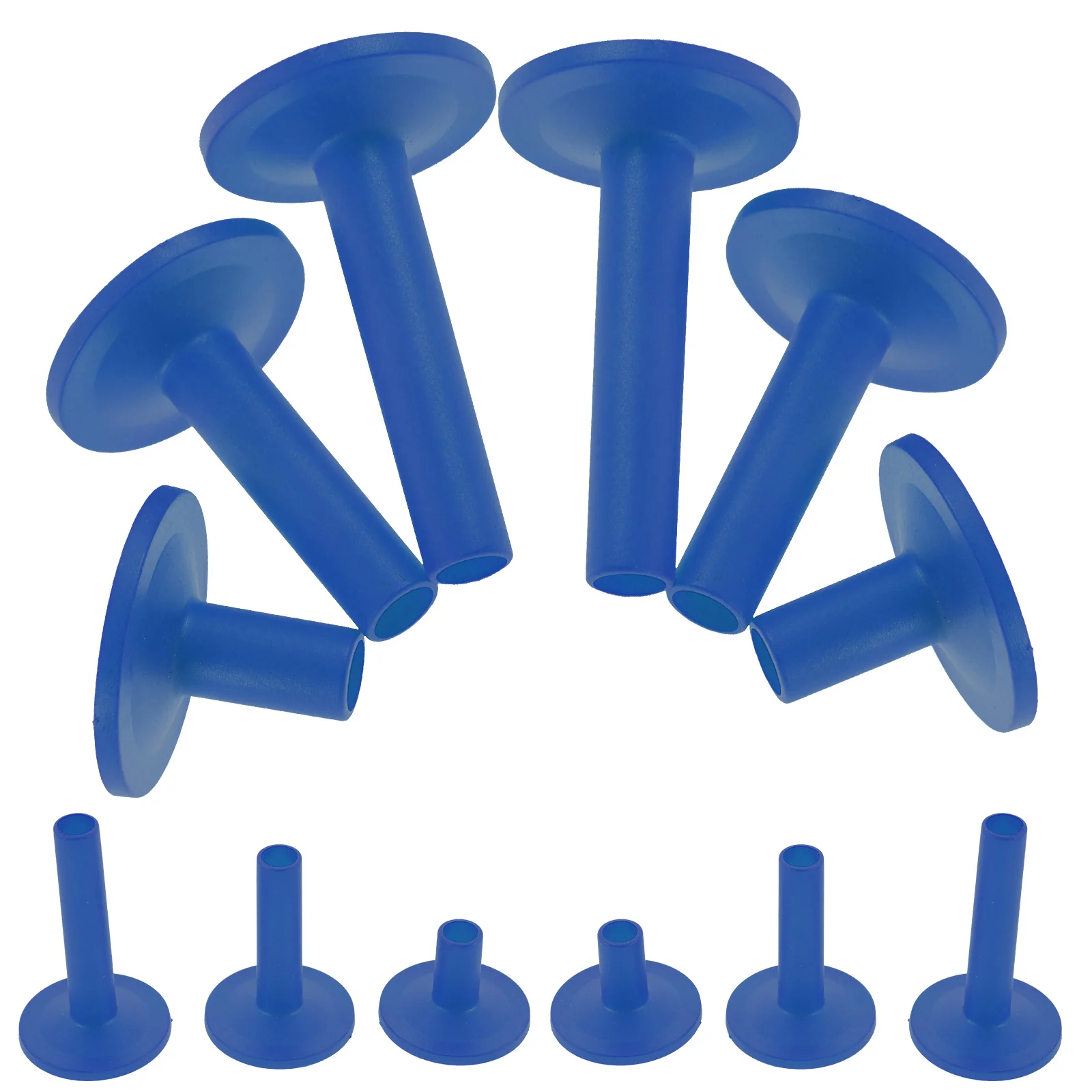 

12 Pcs Cymbal Stand Sleeves Blue Drum Accessories Cymbal Replacement Supplies Kit Drum Set Components Drums Hardware Percussion