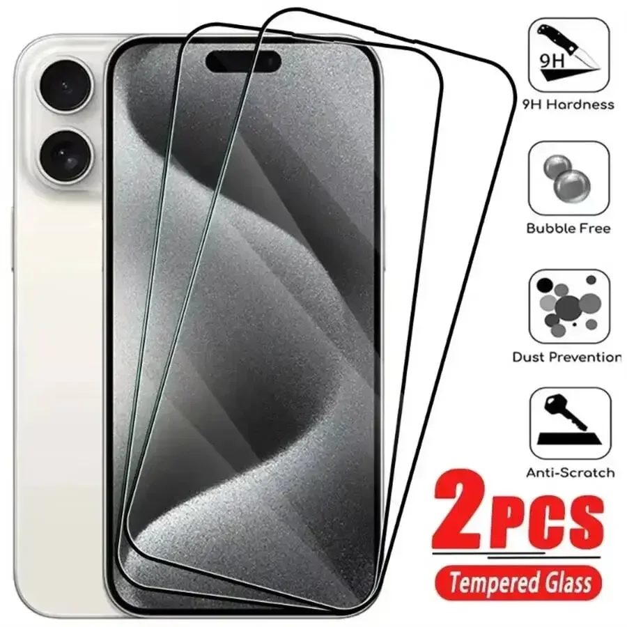 1-2PCS Tempered Glass For Samsung S25 S24 Ultra S23 S22 S21 FE A35 A33 A26 A25 A16 A15 A14 A13 A56 A55 5G A54 A53 A52 A06 A05