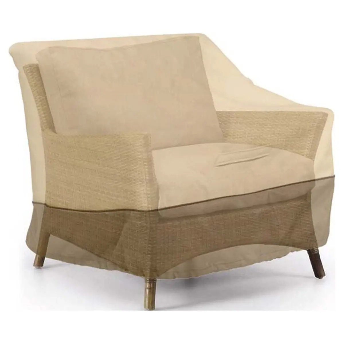 A1759K Outdoor Sofa Chairs Cover 210D Oxford Cloth Oxford Dustproof Waterproof Protective Cover for Garden Terrace Furniture SUM