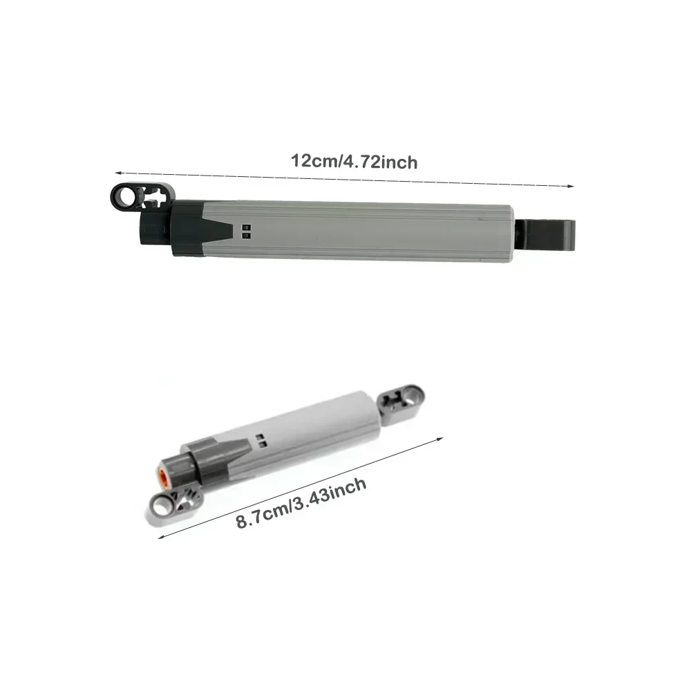 40918 Push Rod Technical Building Blocks Parts Linear Actuator Large/Small Putter/Extended Push Rod/Pin Connectors Bricks Toys