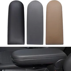 Leather Seat For Ibiza 6J 2009 2010 2011 2012 2013 2014 2015 2016 Car Center Console Armrest Cover Latch Lid Protector Cap